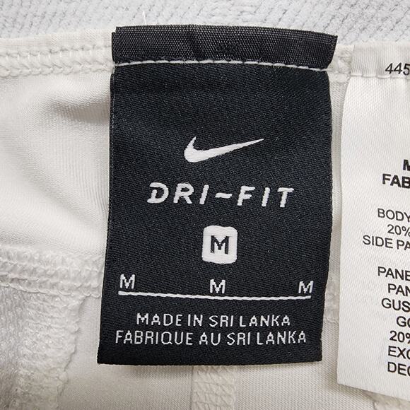 Nike Pro Shorts Womens M White Softball Sliding Shorts Padded Pull On Stretch - Picture 4 of 12